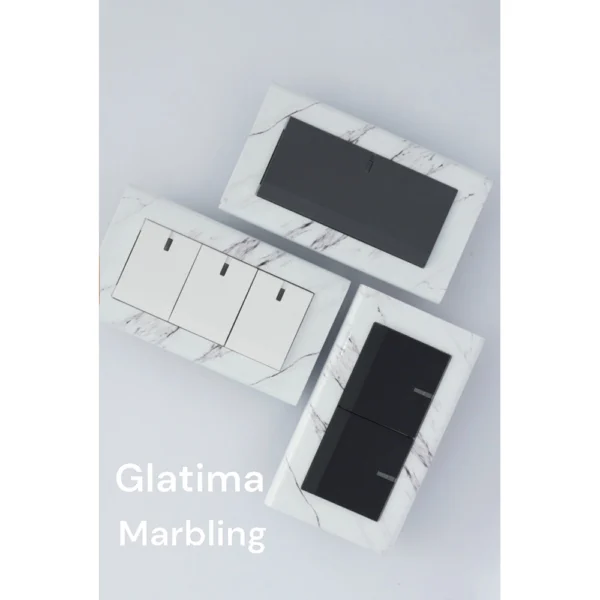 switchpapa大理石紋框 適用Glatima