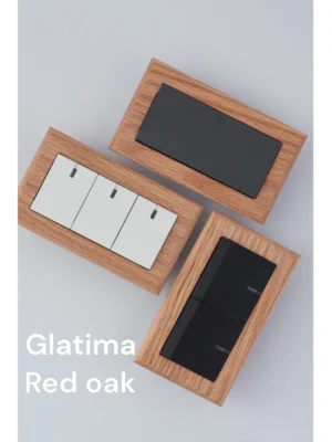switchpapa磁吸式紅橡木框 適用GLATIMA (6)