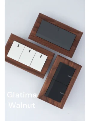 switchpapa磁吸式黑胡桃框 適用GLATIMA