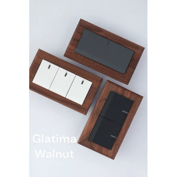 switchpapa磁吸式黑胡桃框 適用GLATIMA switchpapa磁吸式黑胡桃框 適用GLATIMA