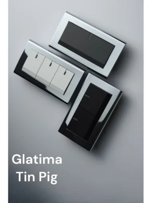 switchpapa鋅合金框 適用Glatima鍍鉻