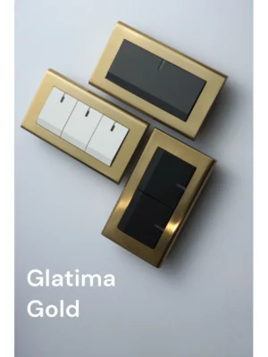 switchpapa鋅合金框 適用Glatima銅金