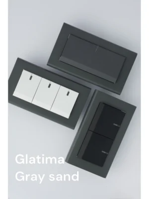 switchpapa鐵灰砂框 適用Glatima