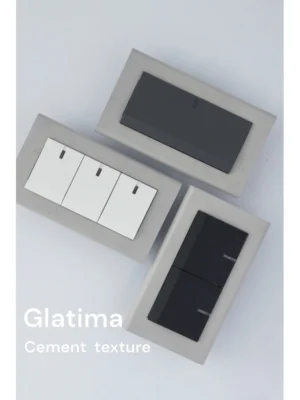 switchpapa微水泥紋框 適用Glatima