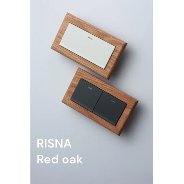 switchpapa磁吸式紅橡木框 適用RISNA (主圖) switchpapa磁吸式紅橡木框 適用RISNA (主圖)
